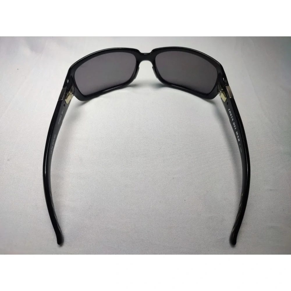Costa Del Mar Isabela IB11 Black Gray Polarized Wrap Sunglasses